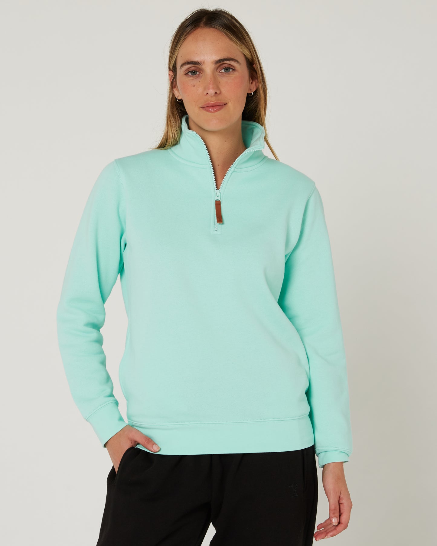 Pilbara Women's Zip C/F Fleece Pullover