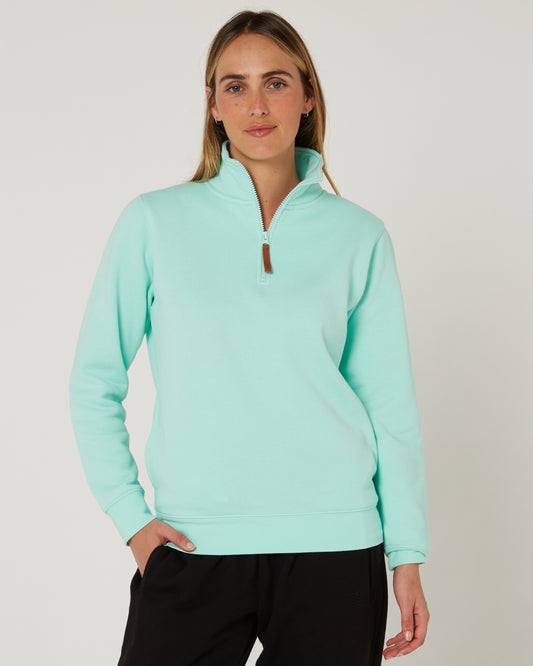 Pilbara Women's Zip C/F Fleece Pullover