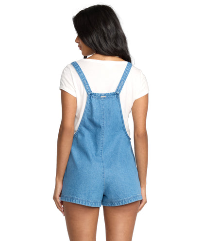 Billabong Beach Crush Denim Overall