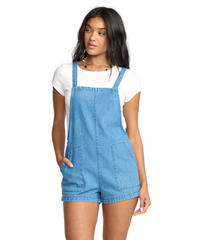 Billabong Beach Crush Denim Overall