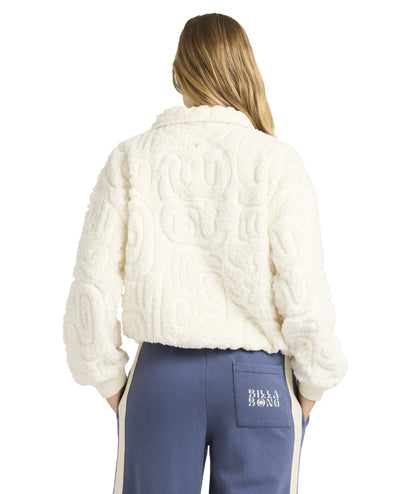 Billabong Le Love Half Zip Crew