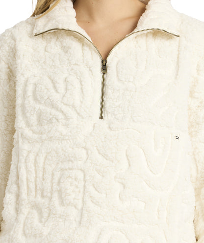 Billabong Le Love Half Zip Crew