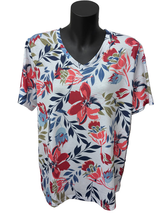Sportswave Floral Print T-Shirt