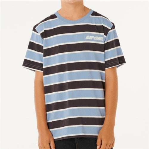 Rip Curl Eternal Shred Stripe Tee - Boy