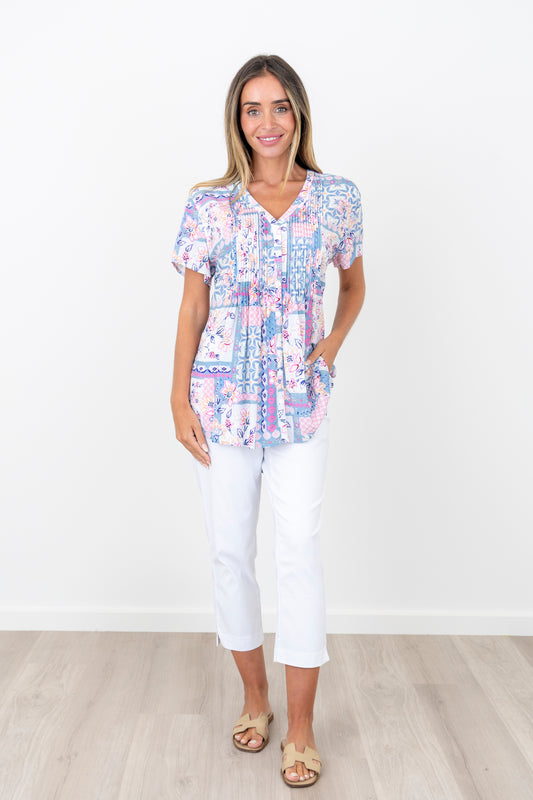 Terry Heritage Pintuck Shirt