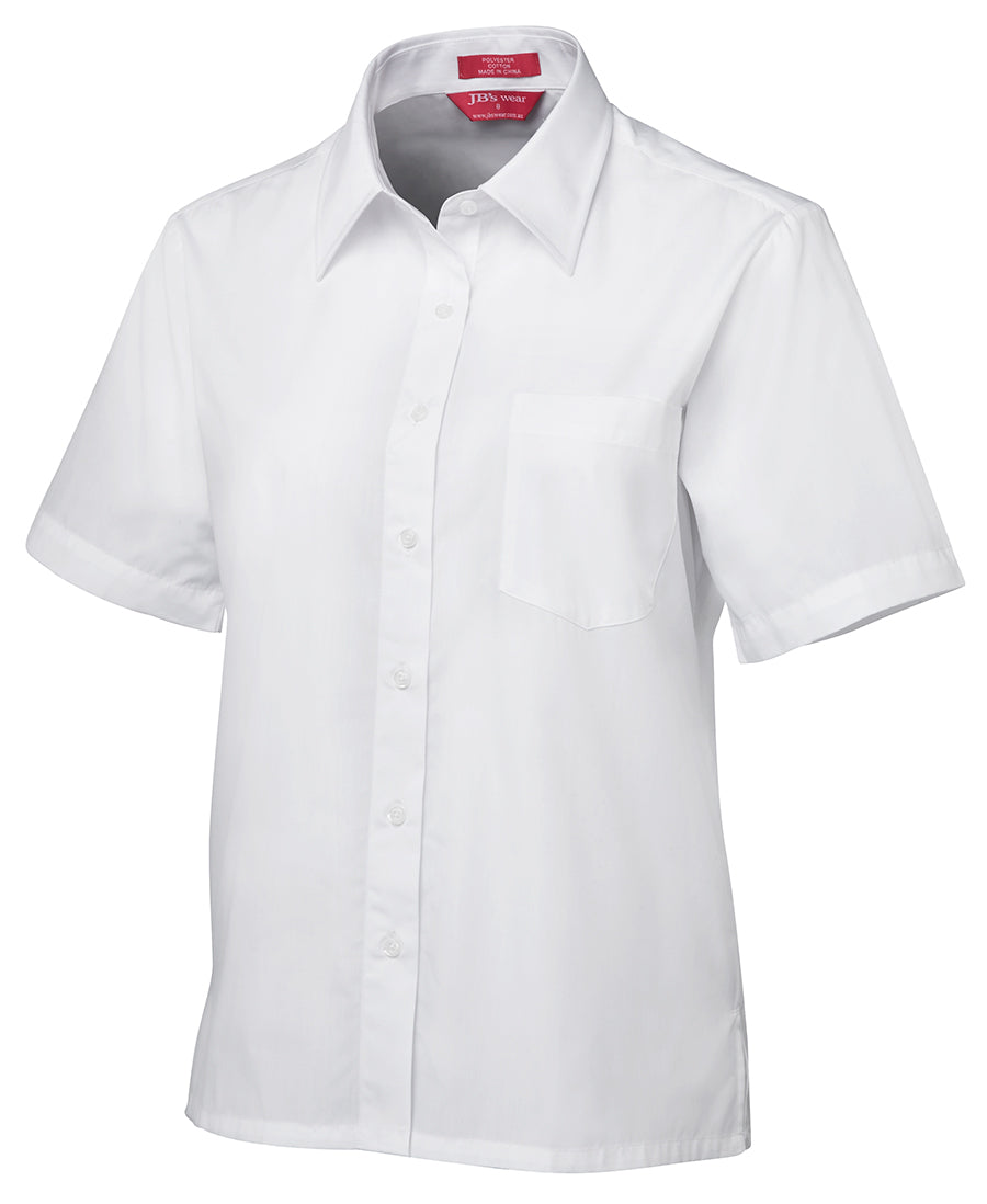JB's Ladies S/S Original Poplin Shirt