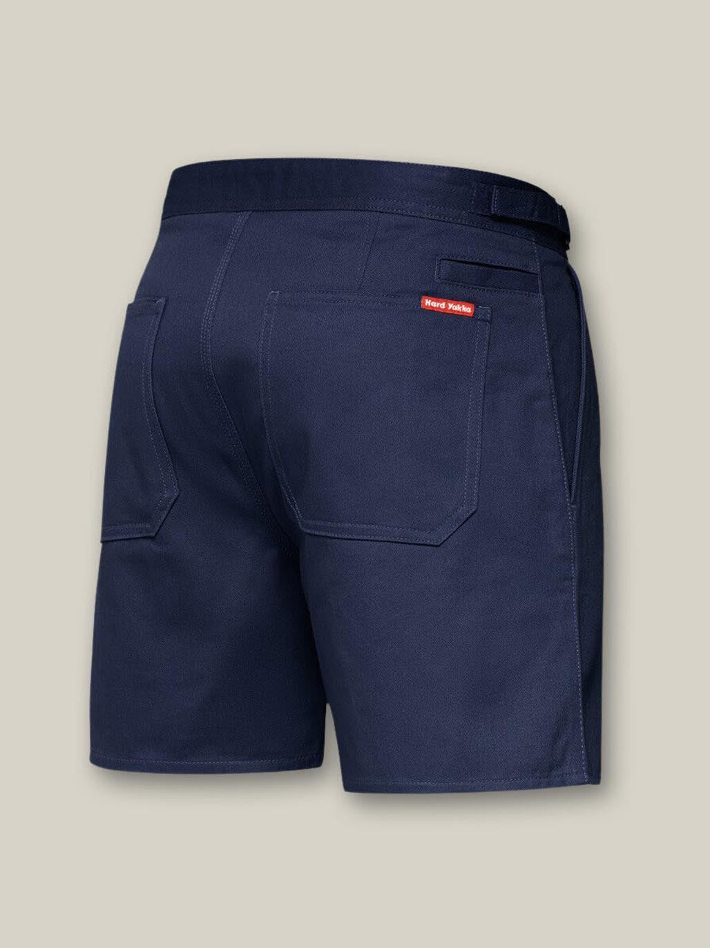 Hard Yakka Drill Work Shorts with Side Tabs