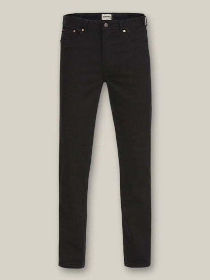 Regular Fit Stretch Work Jean - Black