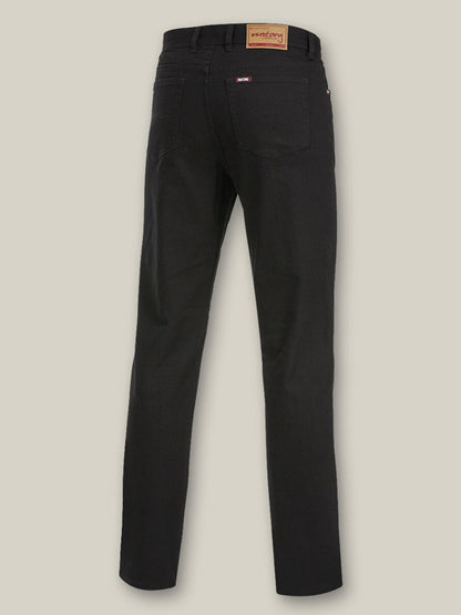 Regular Fit Stretch Work Jean - Black
