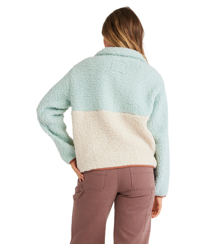 Billabong Horizon Mock Neck Colorblock