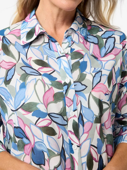 Black Pepper Eleah 3/4 Sleeve Shirt