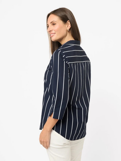 Black Pepper Rhemmy 3/4 Sleeve Shirt