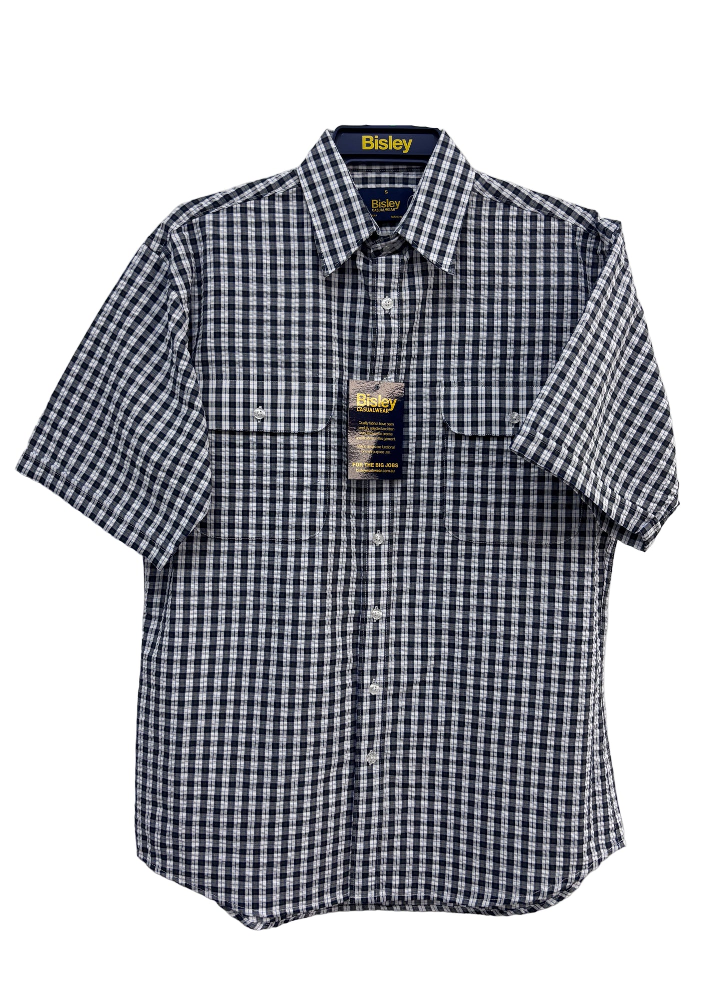 Bisley Seersucker Short Sleeve Shirt