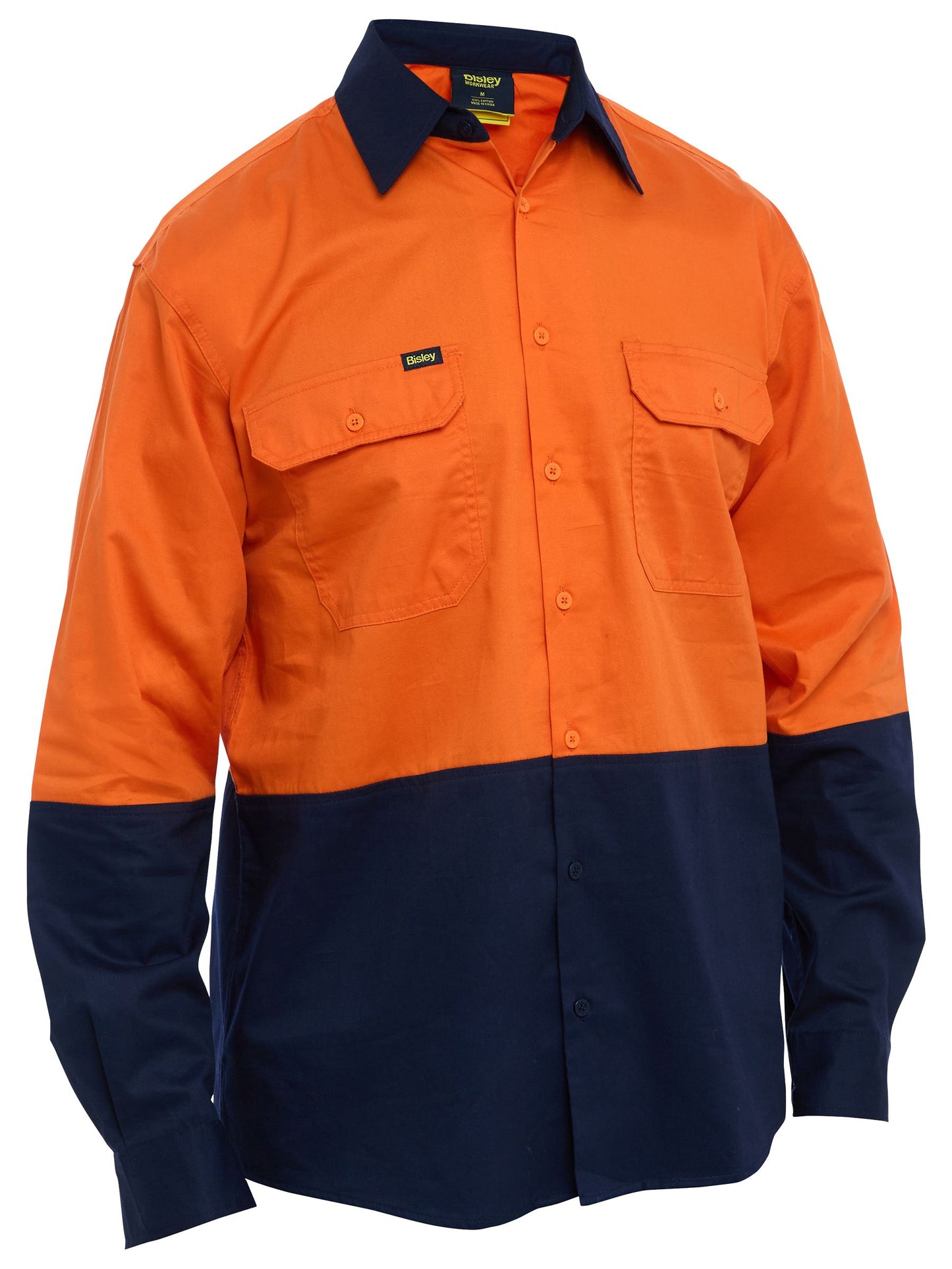 Bisley Hi Vis Cool Lightweight Drill Shirt