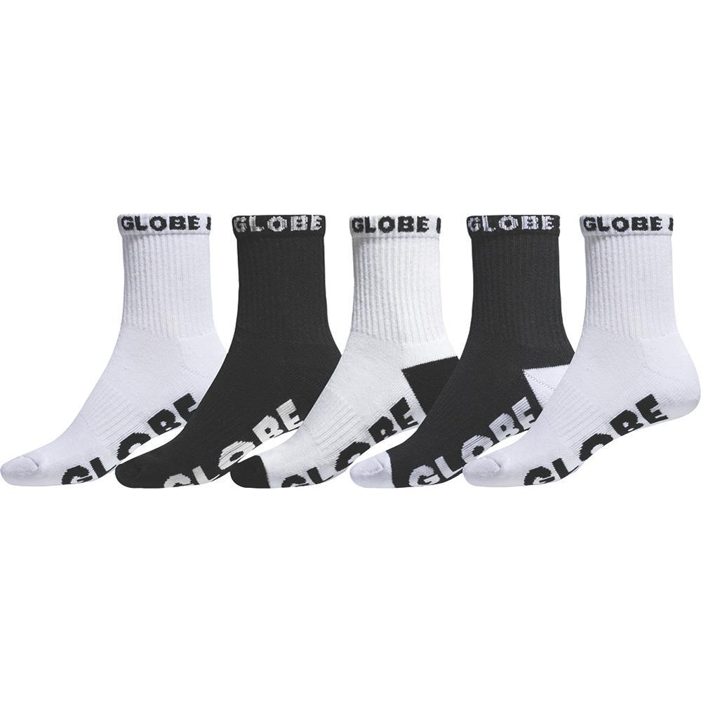 Globe Youth Quarter Socks 5 pack