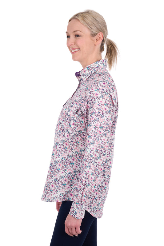 Women's Joyce 1/2 Plkt LS Shirt