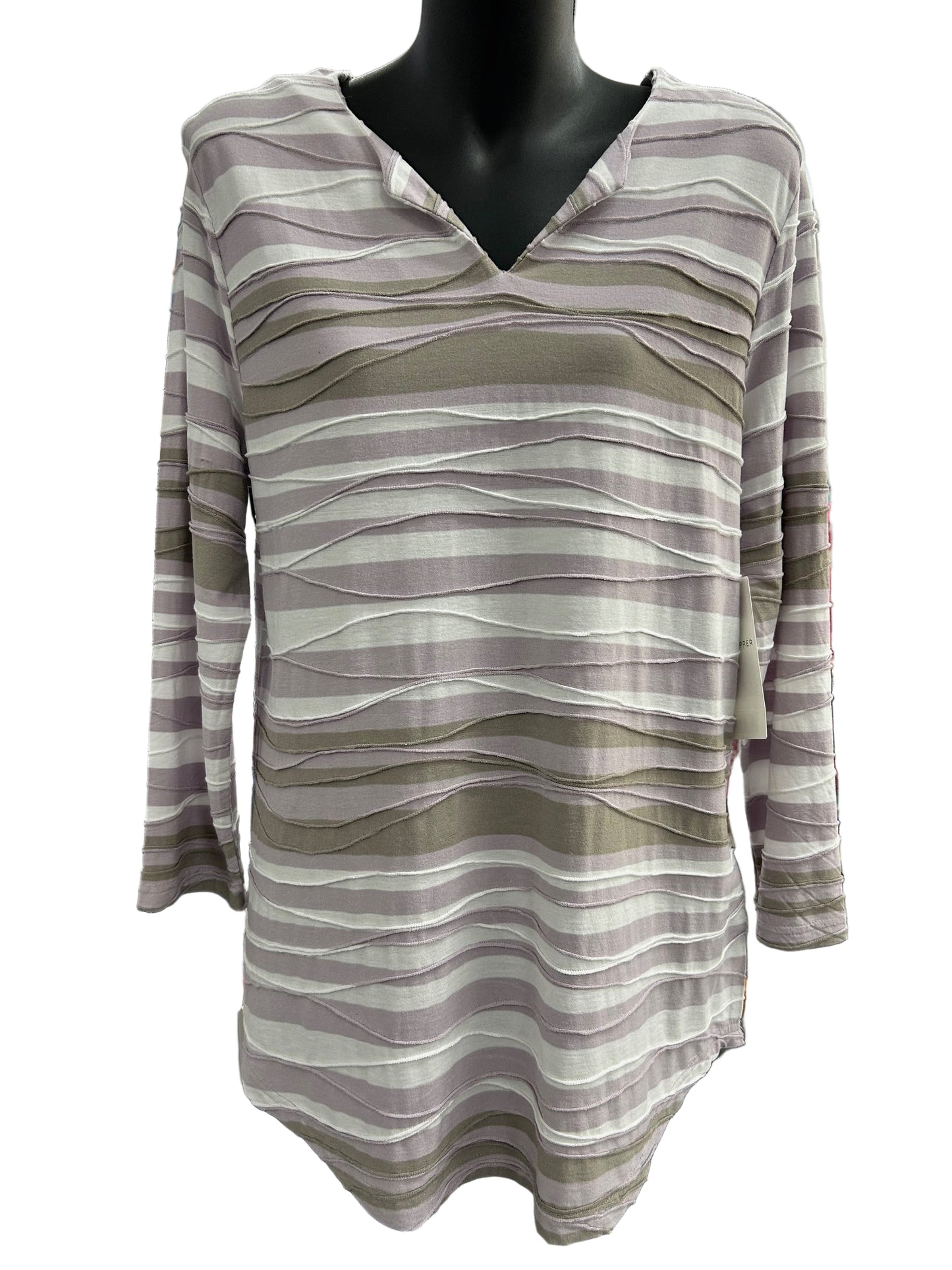 Black Pepper Jingili Y/D 3/4 Sleeve Top