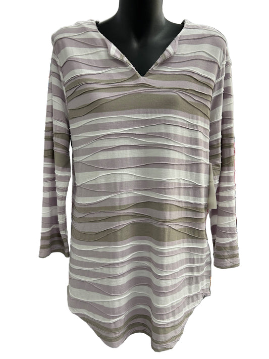 Black Pepper Jingili Y/D 3/4 Sleeve Top