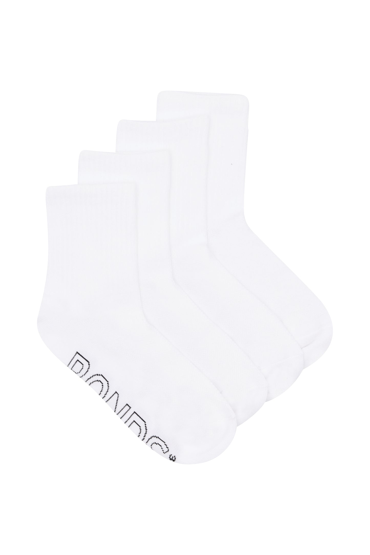 Womens Logo Light Half Crew 4Pk