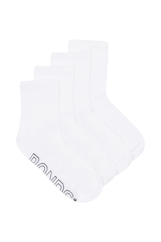 Womens Logo Light Half Crew 4Pk