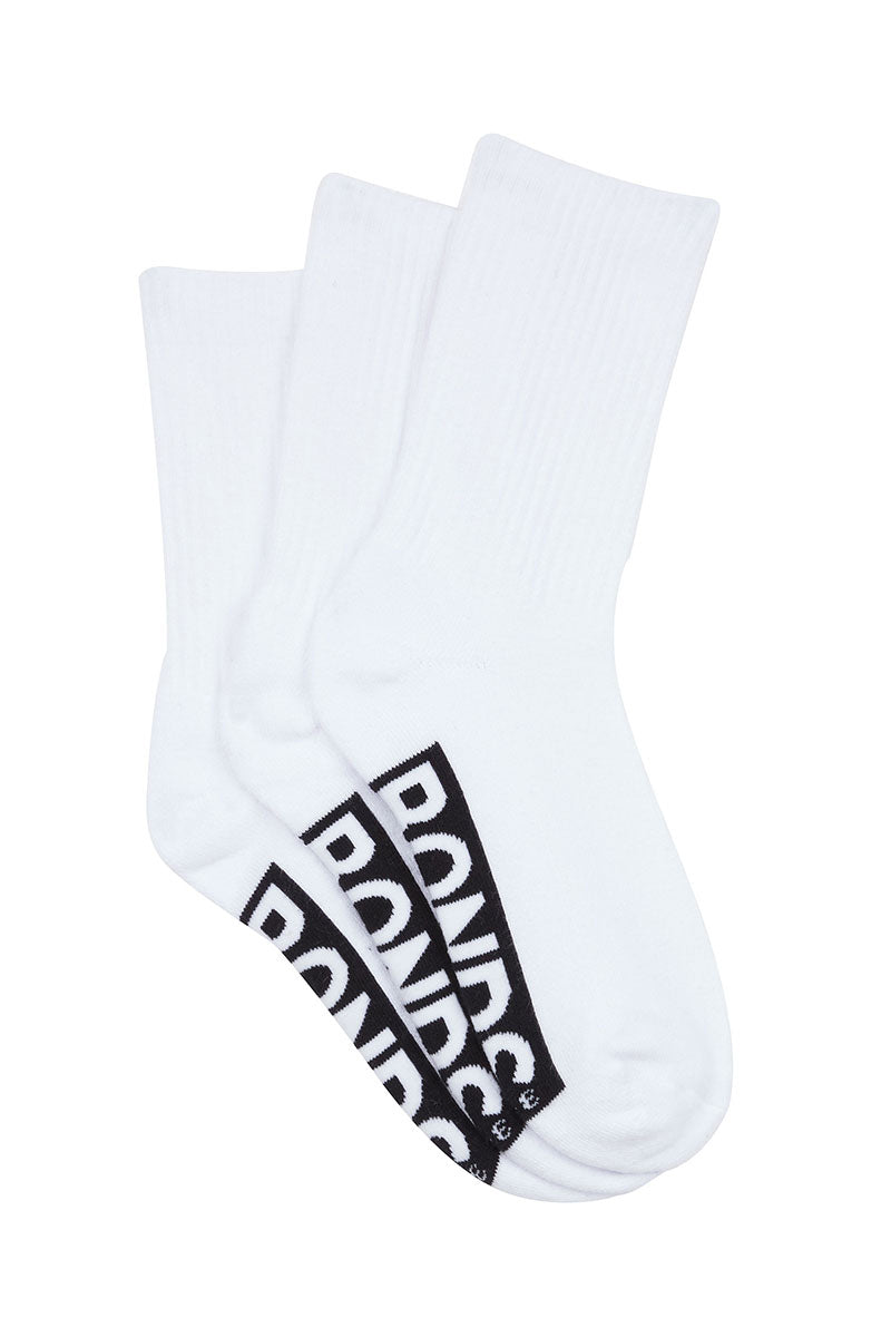 Womens Logo Crew 3Pk