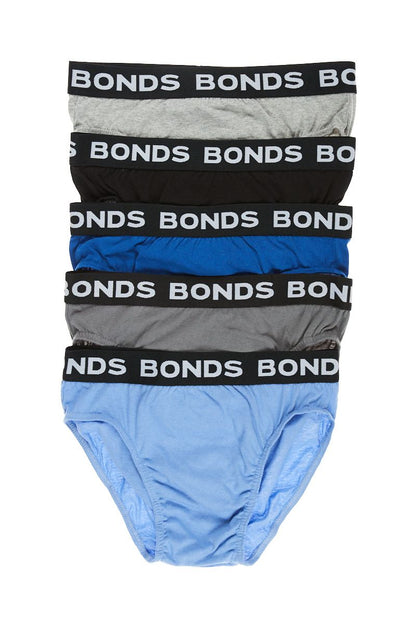 Bonds Men's Hipster Brief 5 pack