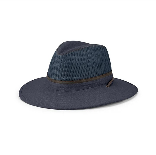 Nelson - Mesh Crown Cotton Wide Brim