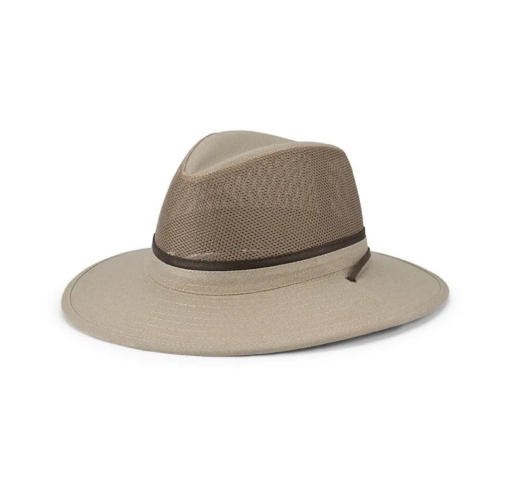 Nelson - Mesh Crown Cotton Wide Brim