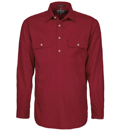 Pilbara C/F L/S Work Shirts
