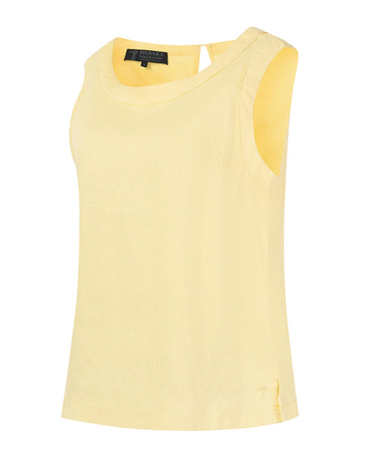Pilbara Gabriella Linen Singlet