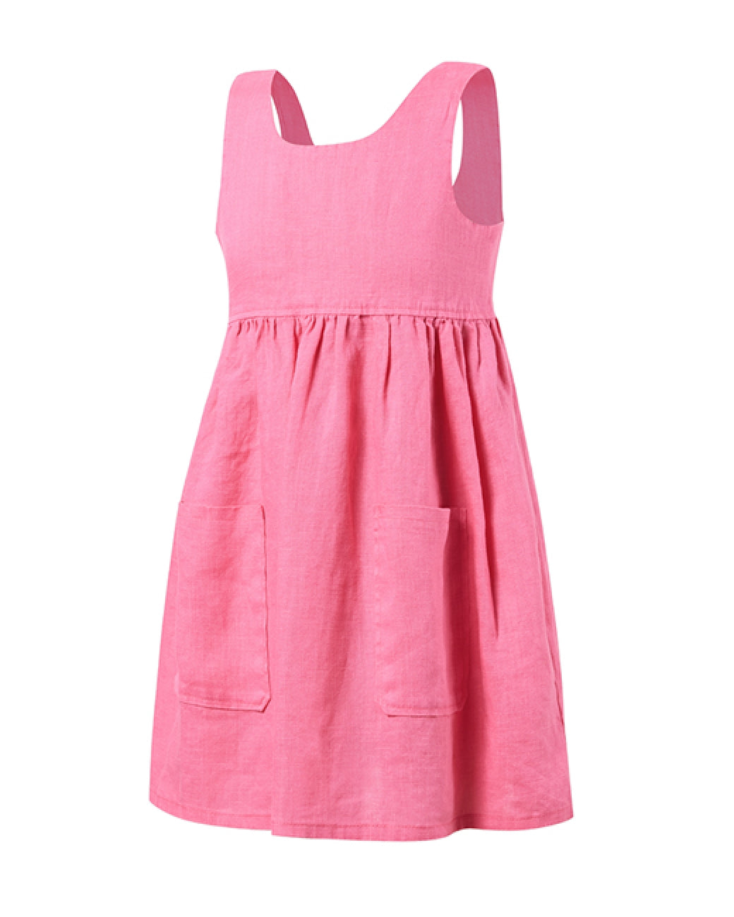 Pilbara Zoe Girl's Linen Sundress