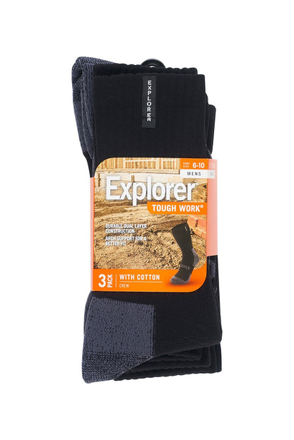 Explorer Tough Work Crew 3Pk
