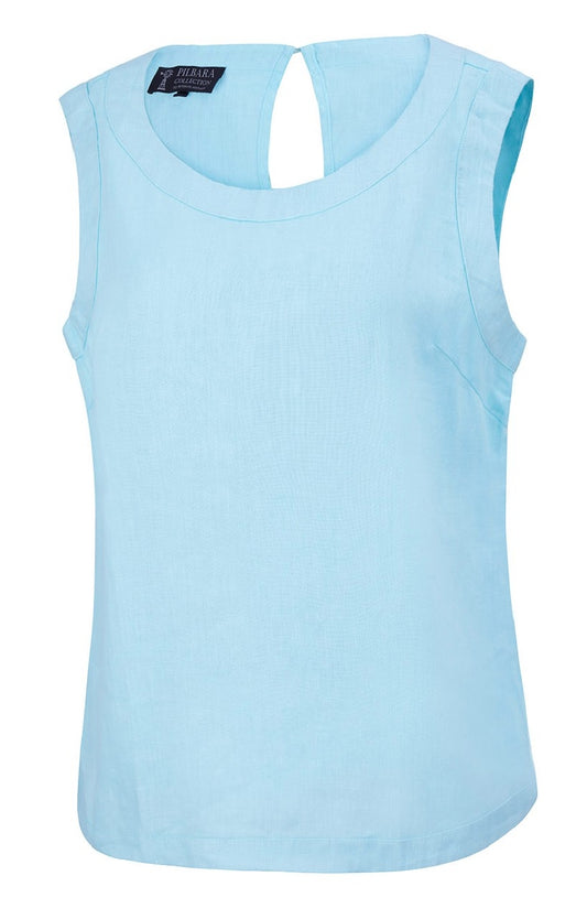 Pilbara Gabriella Linen Singlet