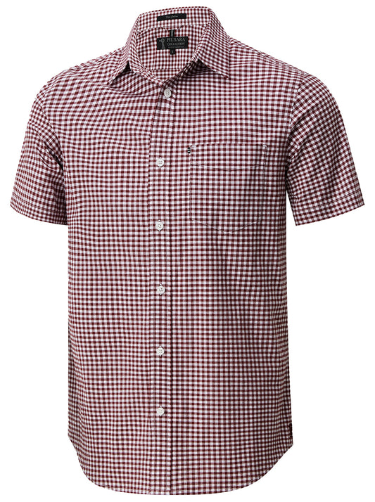 Men's S/S Gingham Shirt
