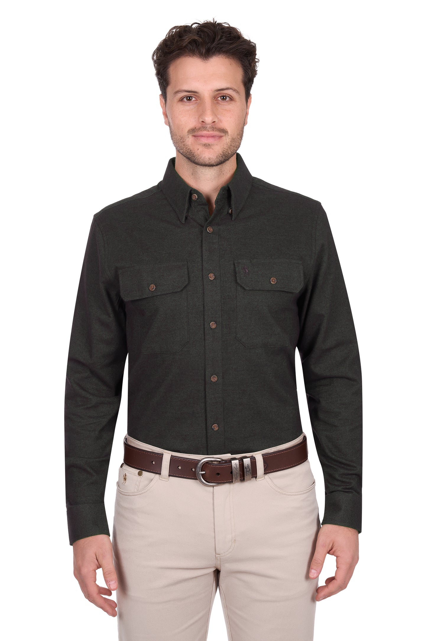 Mens Keith Thermal 2Pkt LS Shirt