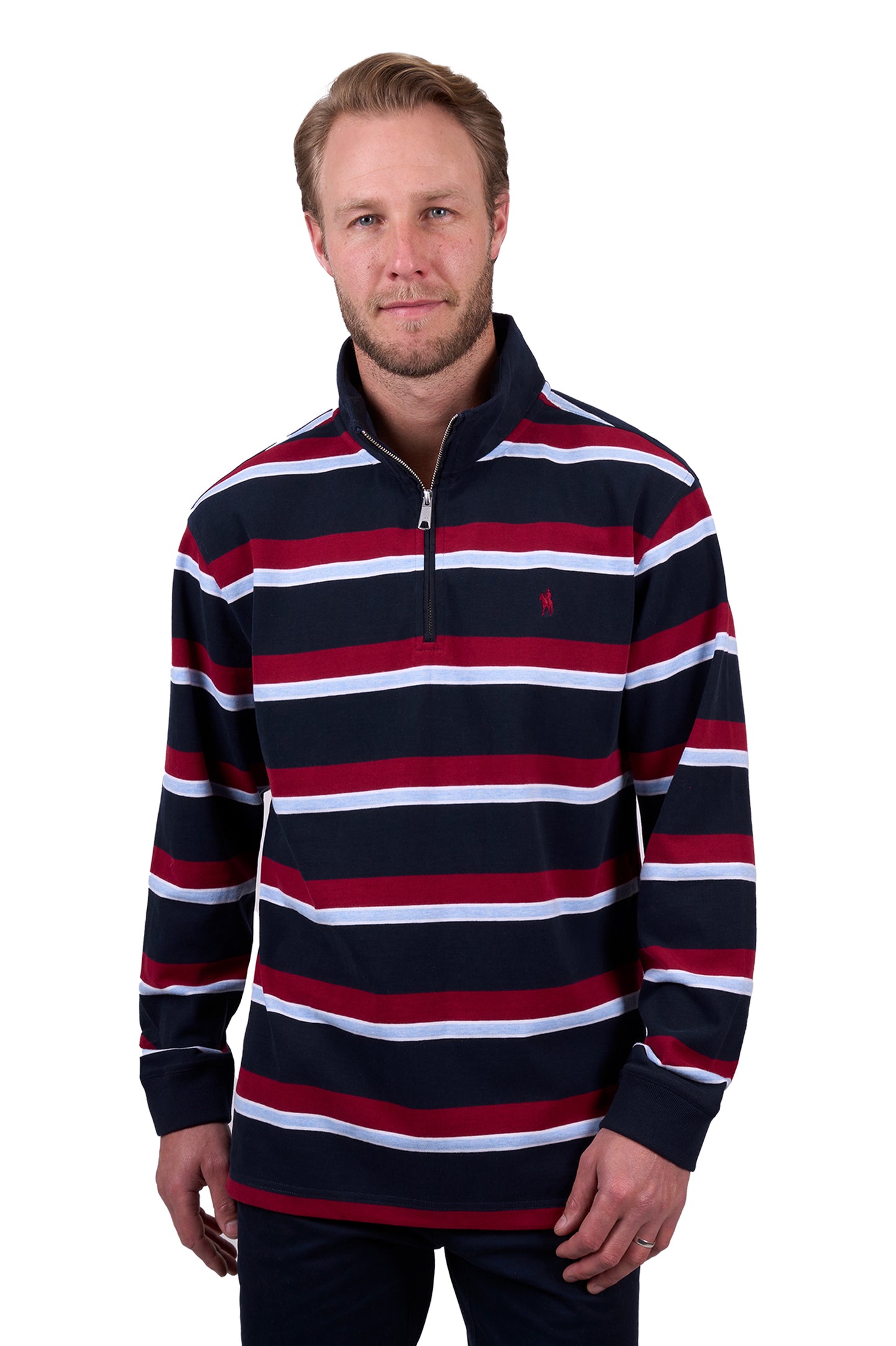 Thomas Cook Mens Rick 1/4 Zip Rugby