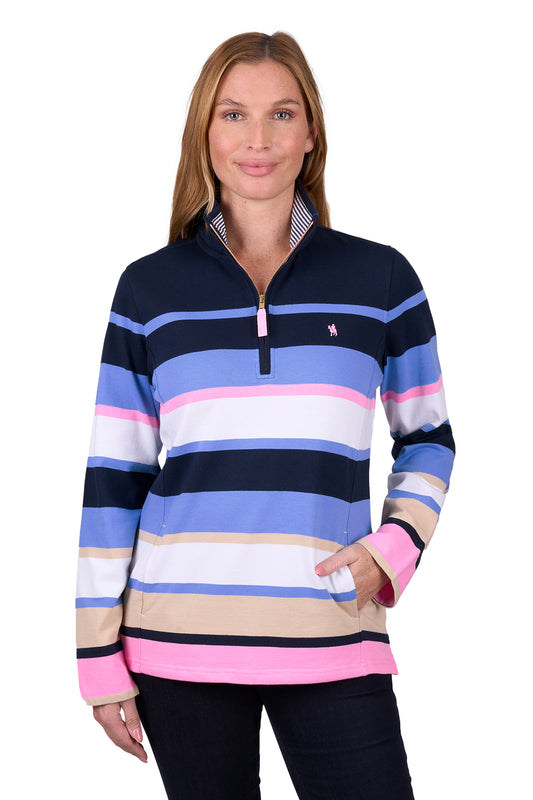 Thomas Cook Wmns Elena 1/4 Zip Rugby