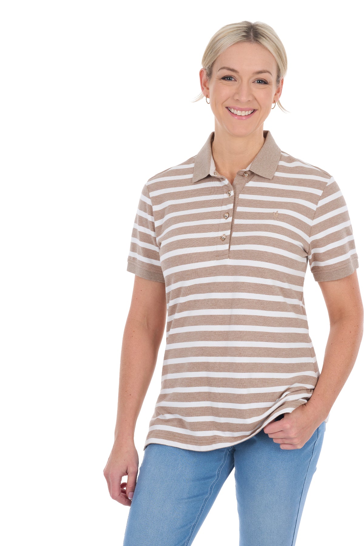 Womens Amber SS Polo