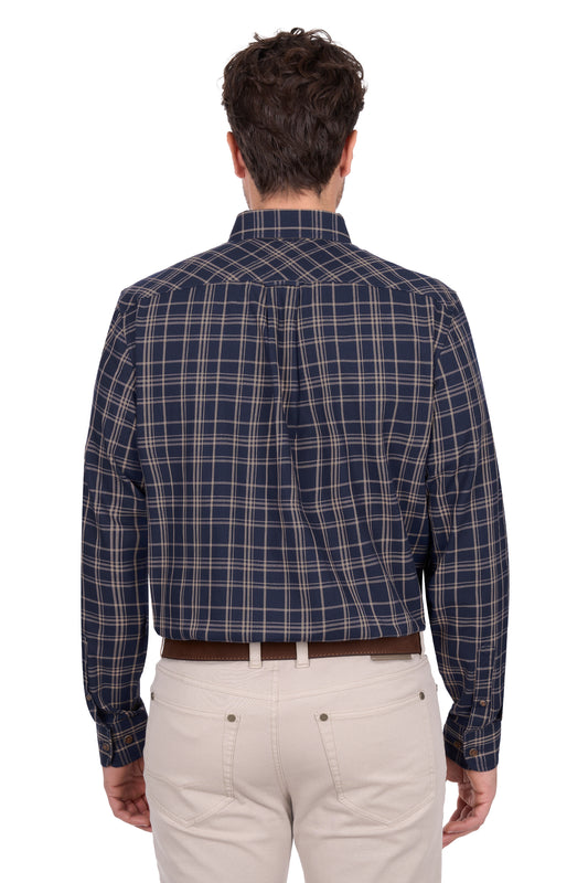 Mens Adam 2Pkt LS Shirt