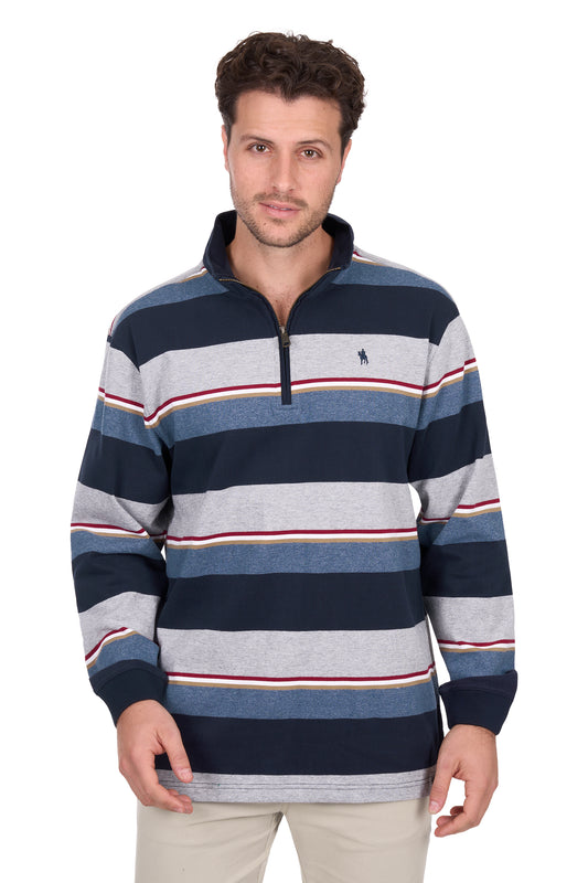 Mens Nathan 1/4 Zip Rugby
