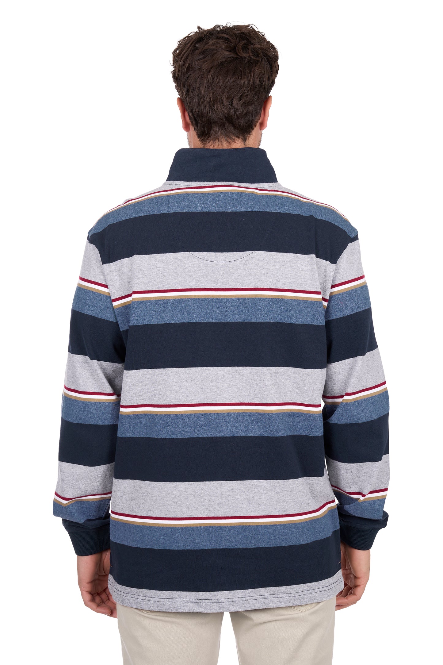 Mens Nathan 1/4 Zip Rugby