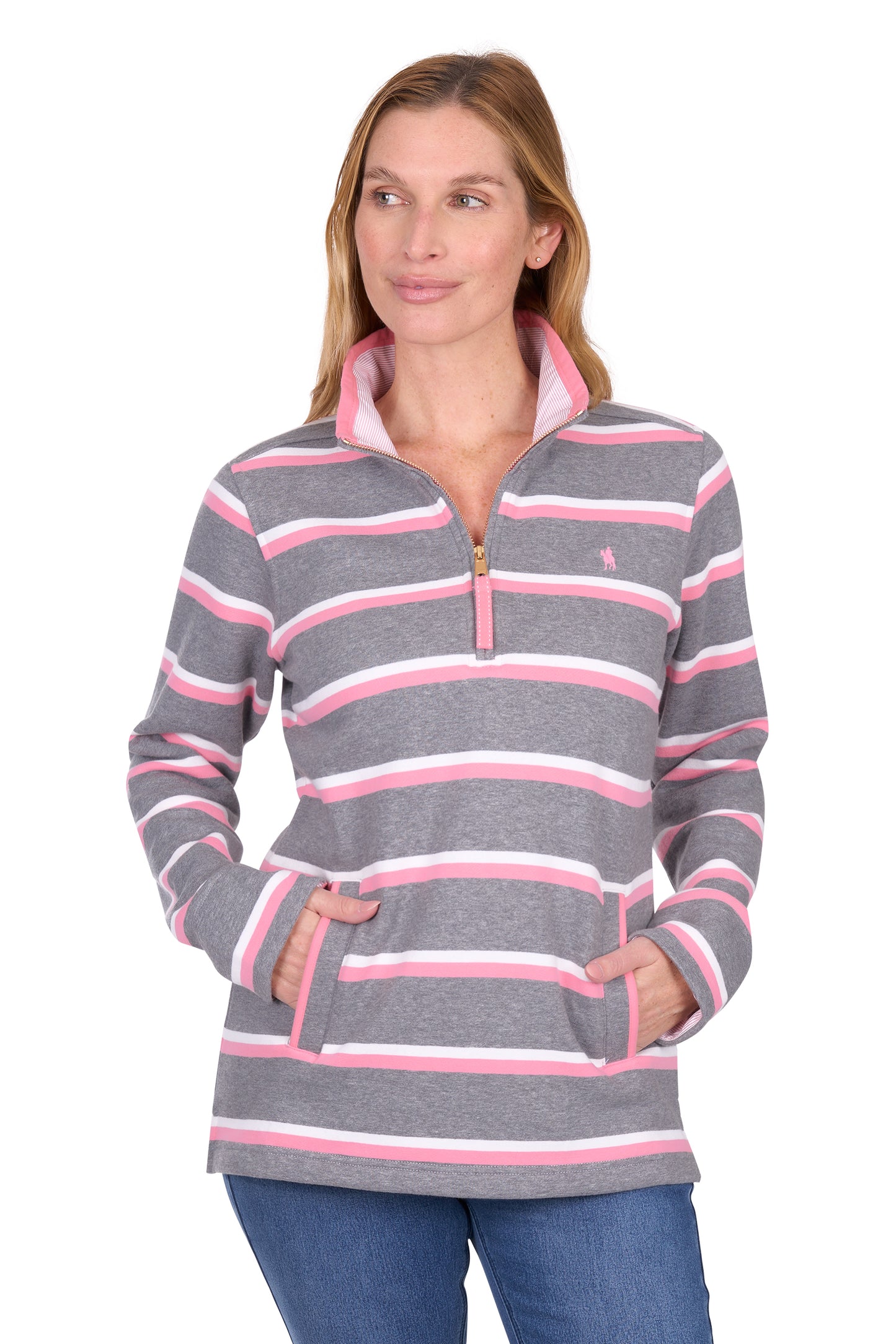 Womens Jane 1/4 Zip Rugby