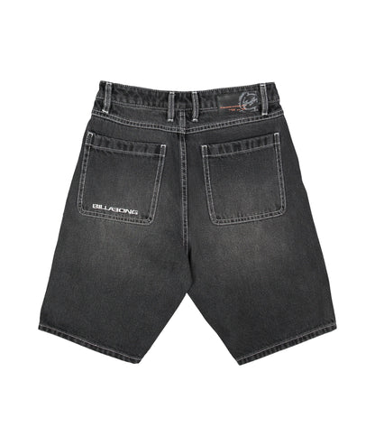 Boys Spec Denim Short