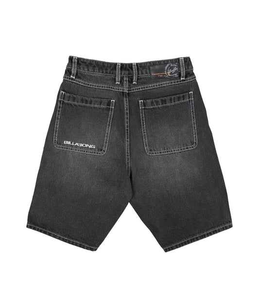 Boys Spec Denim Short