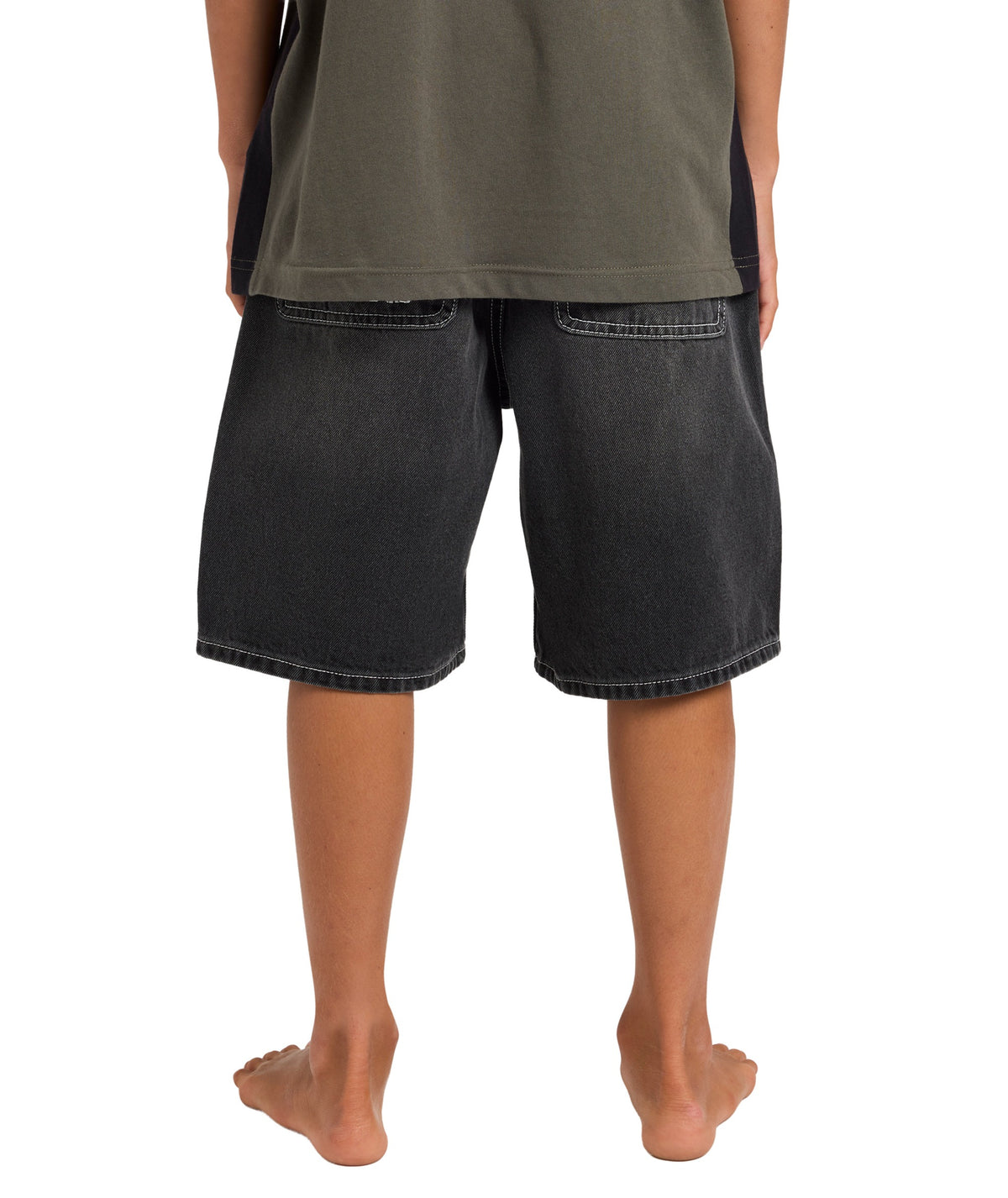 Boys Spec Denim Short