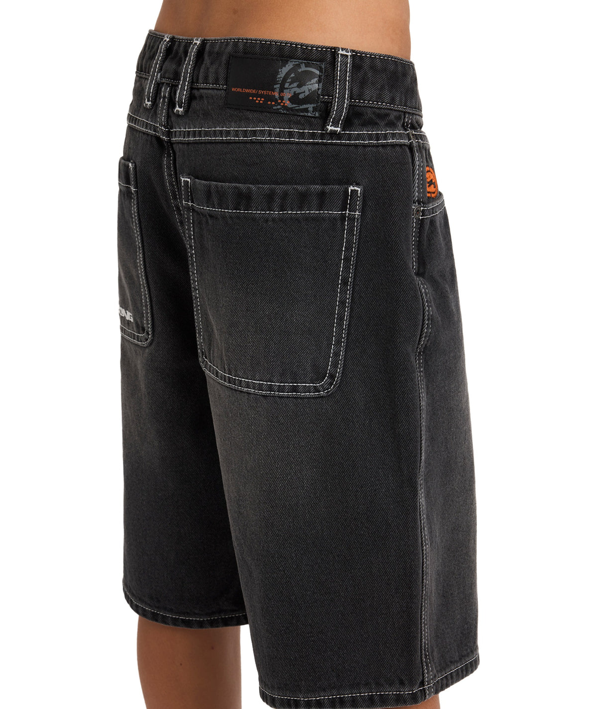 Boys Spec Denim Short