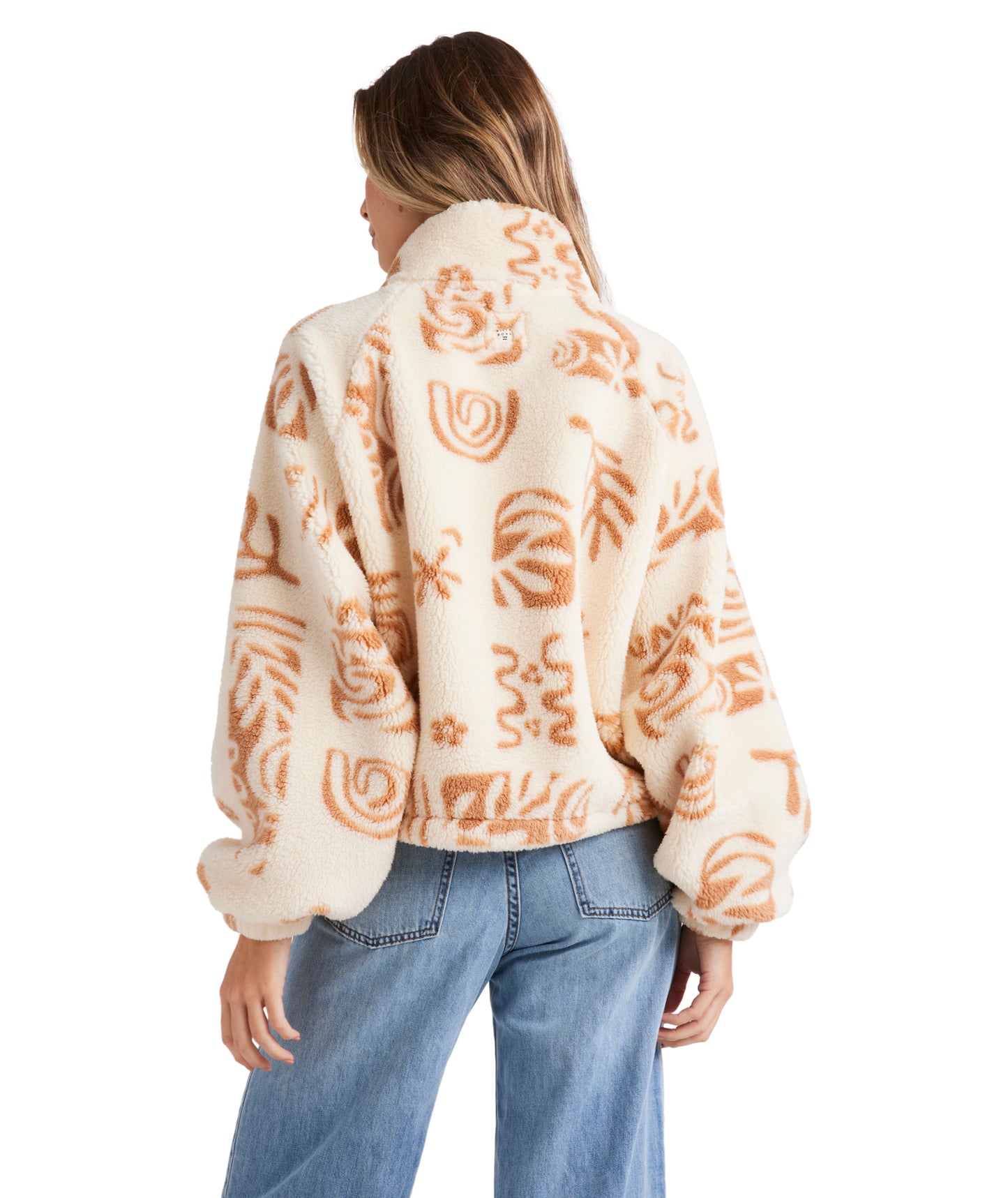 Billabong Feeling Playful Half Zip Crew