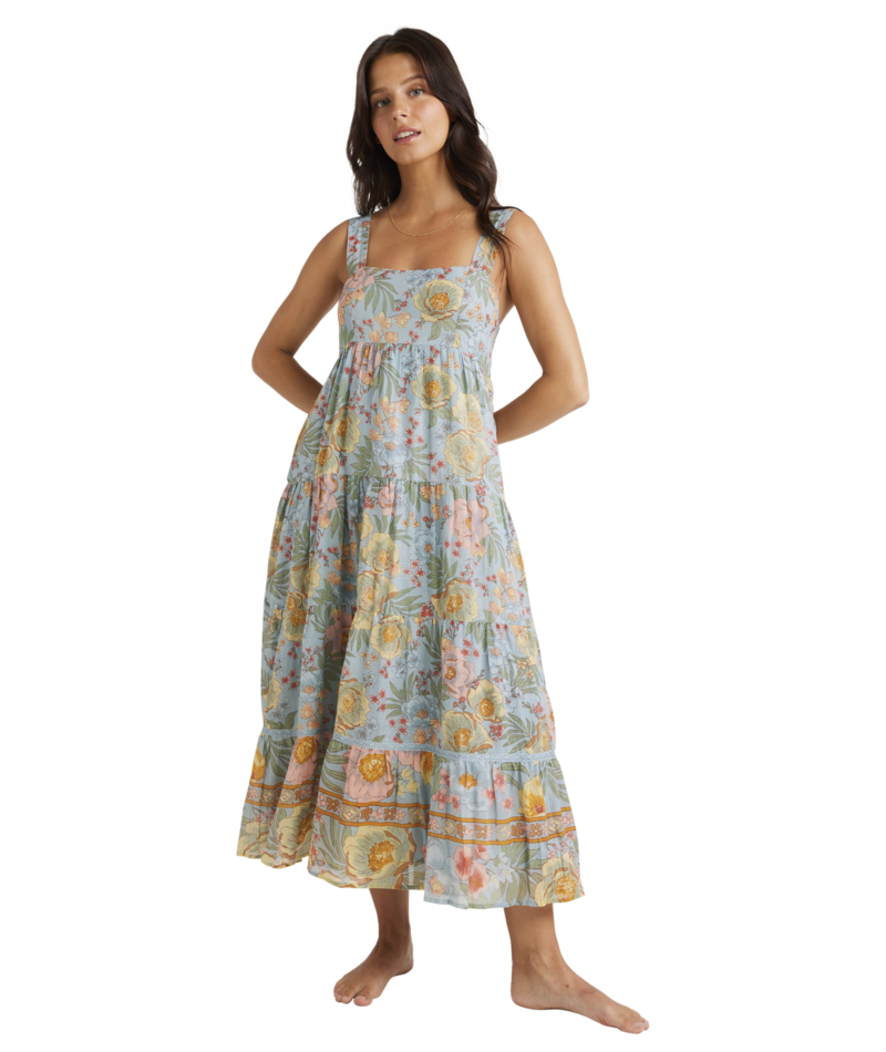 Billabong Lost Cove Shine On Midi Dress