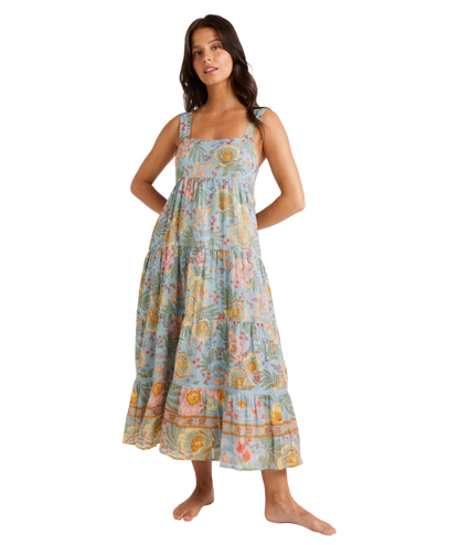 Billabong Lost Cove Shine On Midi Dress