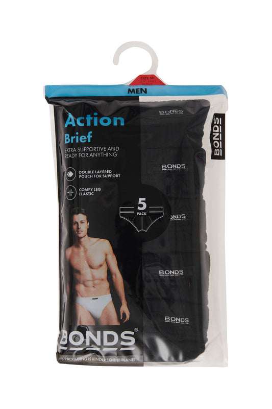 Bonds 5 Pack Action Brief